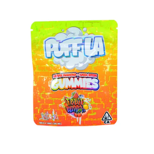 Puff la liquid diamond gummies Fruit Punch - 500mg