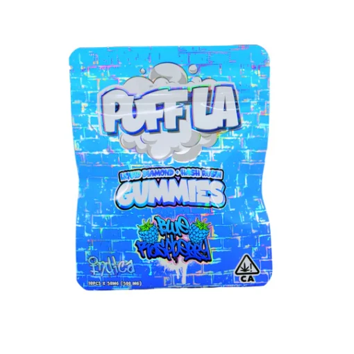 Puff la Gummies Blue Raspberry 500mg