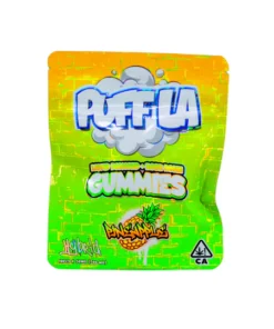 Puff la liquid diamond gummies Pineapple - 500mg