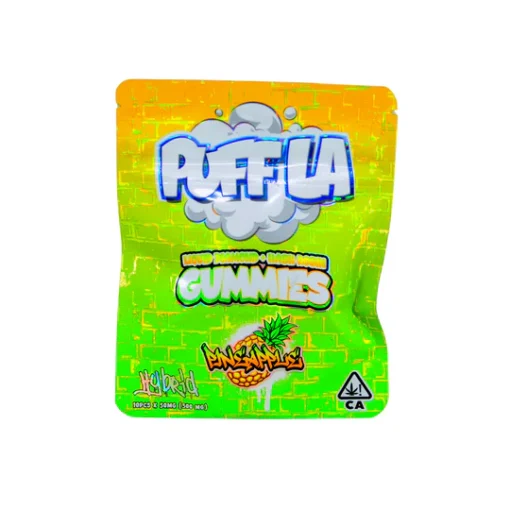 Puff la liquid diamond gummies Pineapple - 500mg