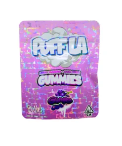 Puff la liquid diamond gummies Grape - 500mg