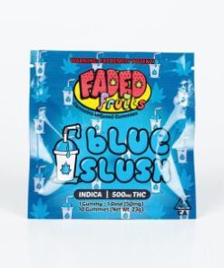 Faded Fruits Blue Slush- 500mg