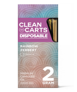 Clean Carts Disposable RAINBOW ZERBERT 2g