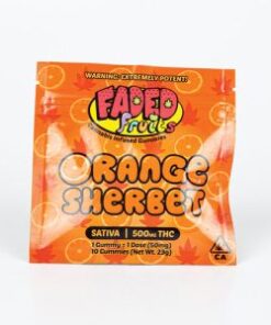 faded fruits Orange Sherbet-500 mg